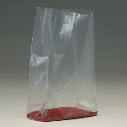 12 x 8 x 32" - 2 Mil Gusseted Poly Bags