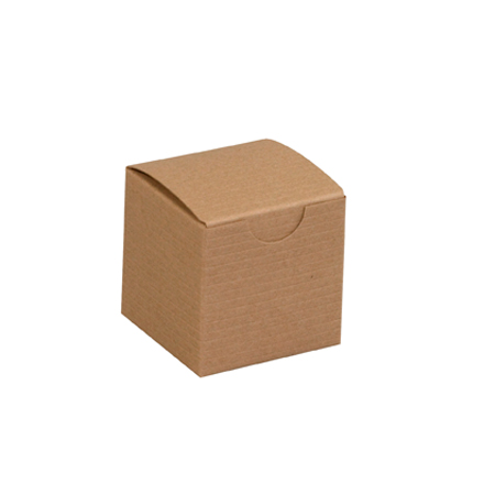 2 x 2 x 2" Kraft Gift Boxes