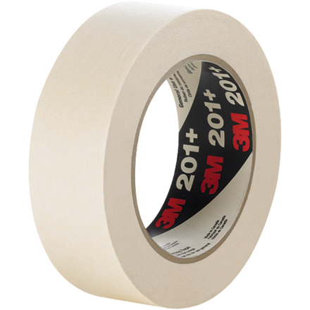 3/4" x 60 yds. (12 Pack) 3M General Use Masking Tape 201+